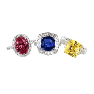 All Sapphire Engagement Rings