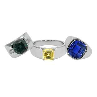 Men's Sapphire Rings