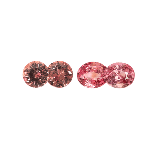 Padparadscha Sapphire Pairs