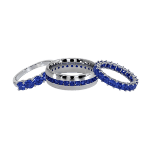 Blue Sapphire Bands